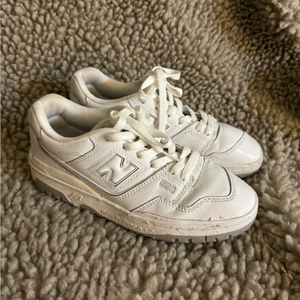 New balance 550s in grey